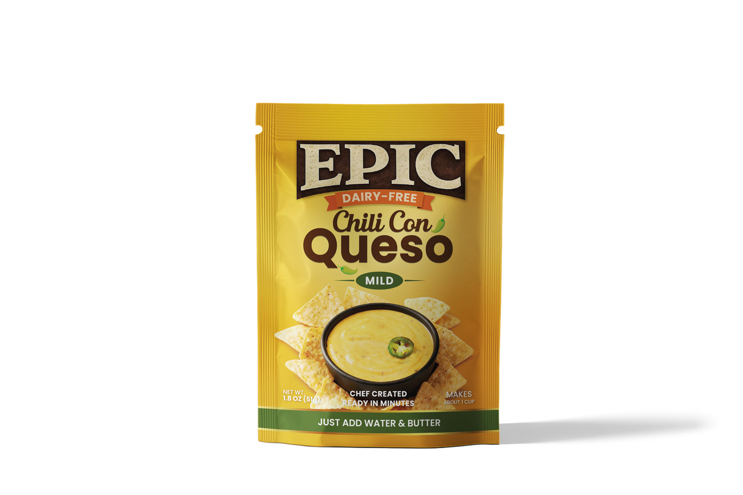 Epic Queso Lovers  (MILD & SPICY) 4 Pack Bundle