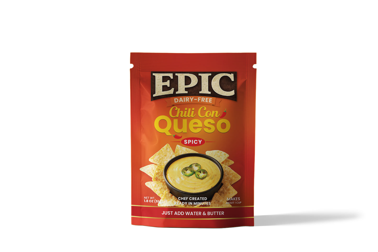 Epic Queso Lovers  (MILD & SPICY) 4 Pack Bundle
