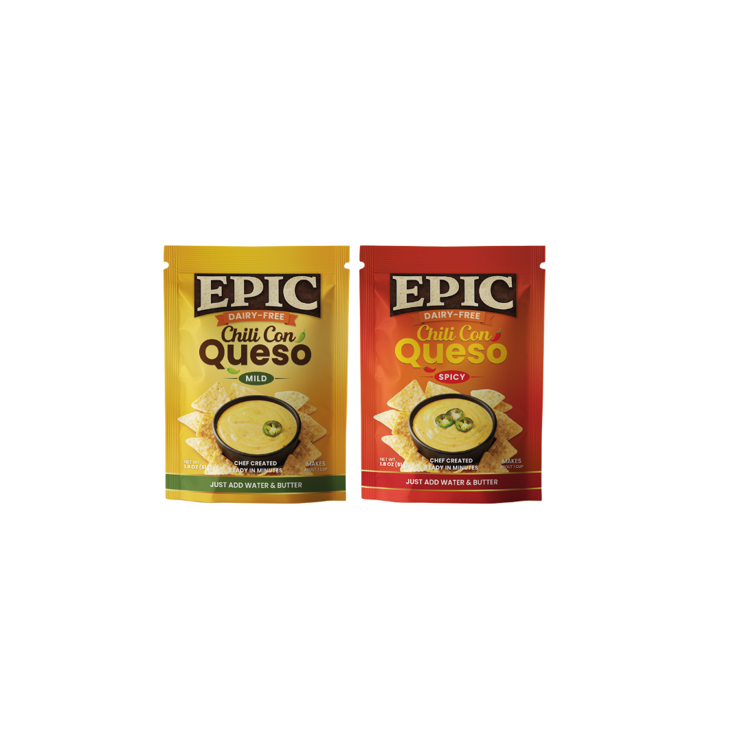 Epic Queso Duo (2-Pack: Mild + Spicy Queso)